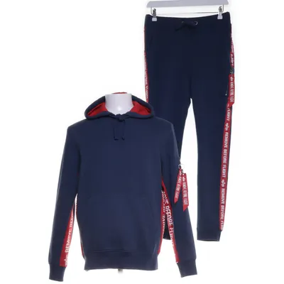 Mjukisset (Blå) från Alpha Industries Bomull, Polyester