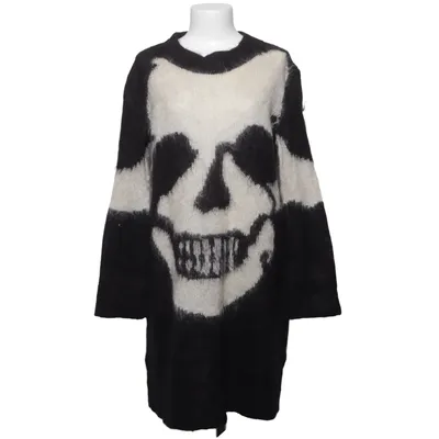 Sweater (Black, White) from McQ by Alexander McQueen Mohair, Silk, Wool