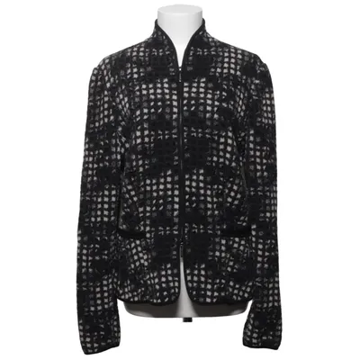 Jacka (Svart, Vit) från Giorgio Armani Polyamid, Viskos, Ull