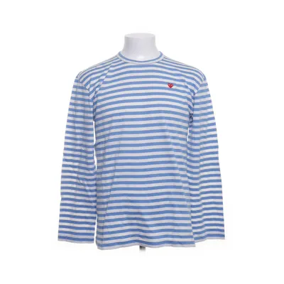 Lange mouwen shirt (Blauw, Wit) van Comme des Garçons PLAY Katoen