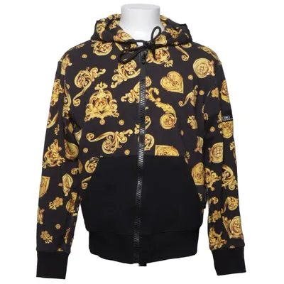 Capuchon sweater (Gold Baroque) van Versace Jeans Couture Katoen, Elastaan