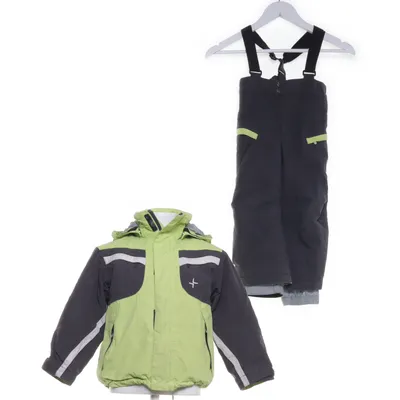 Combinaison de ski (Vert, Gris) de Cross Polyamide, Polyester, Polyuréthane