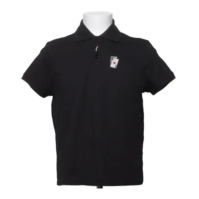Pikétröja (Svart) från Saint Laurent Bomull, Polyester, Viskos