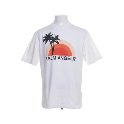 T-shirt (Vit) från Palm Angels Bomull, Polyester