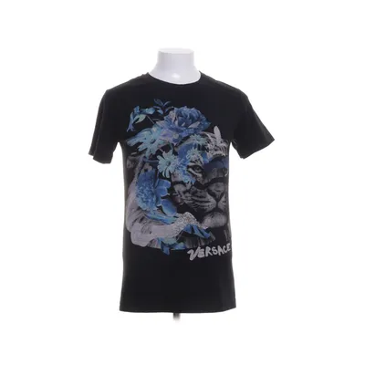 T-shirt (Svart, Flerfärgad) från Versace Jeans Bomull, Elastan