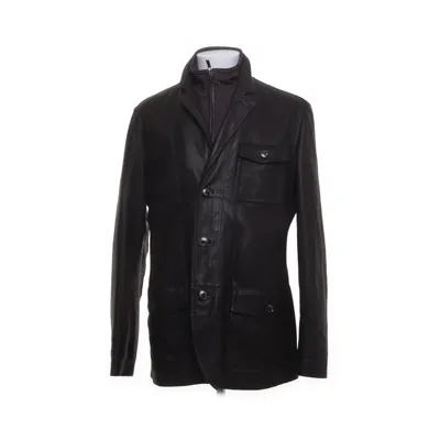 Leather jacket (Brown) from Ermenegildo Zegna Leather