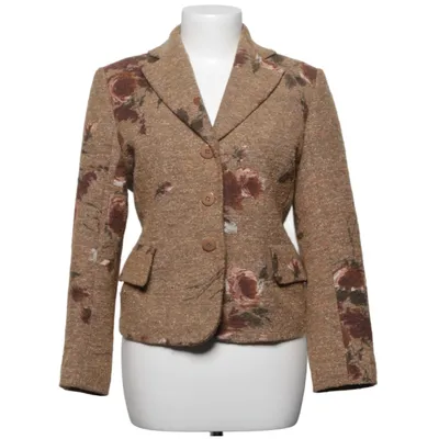 Kavaj (Brun, Flerfärgad) från Mulberry Bomull, Polyester, Ull