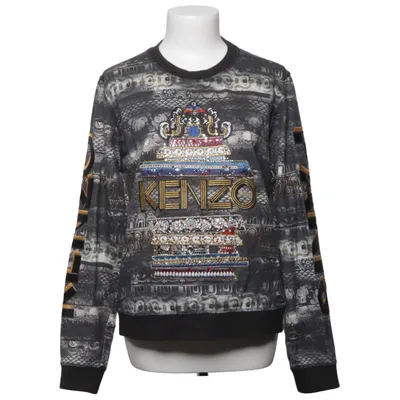 Collegetröja (Svart, Grå, Flerfärgad) från Kenzo Bomull