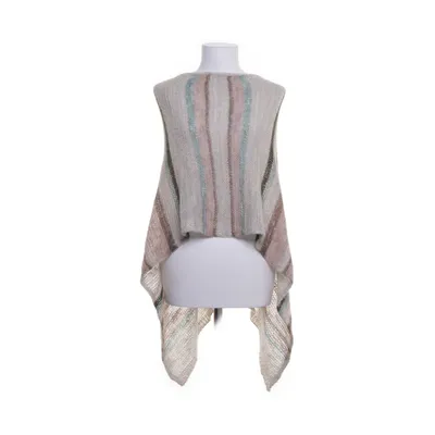 Poncho (Beige, Meerkleurig) van Comma Acryl, Mohair, Polyamide