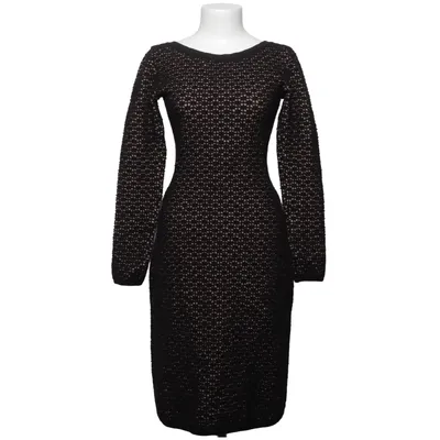 Jurk (Zwart, Beige) van Alaïa Polyamide, Wol