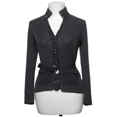 Cardigan (Gray) from Burberry Silk, Wool
