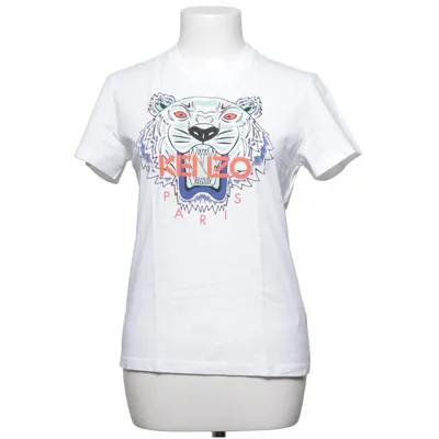 T-shirt (Blanc, Multicolore) de Kenzo Jungle Coton