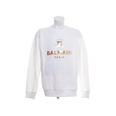 Collegetröja (Vit) från Balmain Bomull