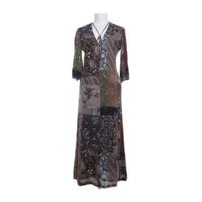 Robe longue (Marron, Multicolore) de Kenzo