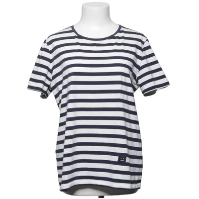T-shirt (Blue, White) from Acne Studios Cotton