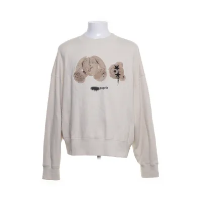 Collegetröja (Beige) från Palm Angels Akryl, Bomull, Elastan, Ull