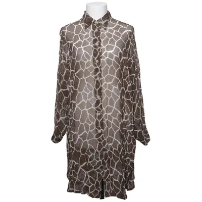 Blouse (Marron, Blanc) de Kenzo Jeans Viscose