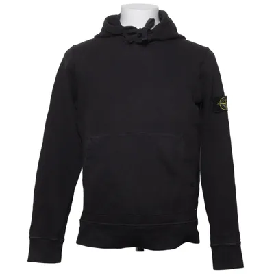 Huvtröja (Svart) från Stone Island Bomull