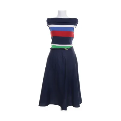 Dress (Blue, Multicolored) from Lauren Ralph Lauren Cotton, Elastane