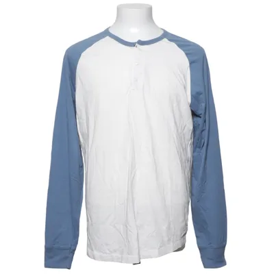 Henley shirt (Wit, Meerkleurig) van Cubus Katoen
