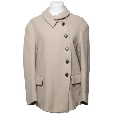 Mantel (Beige) von Dries van Noten Polyamid, Wolle