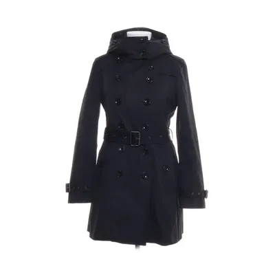 Trenchcoat (Svart) från Burberry Brit Bomull, Kupro, Nylon, Skinn