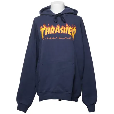 Kapuzenpullover (Blau) von Thrasher Baumwolle, Polyester
