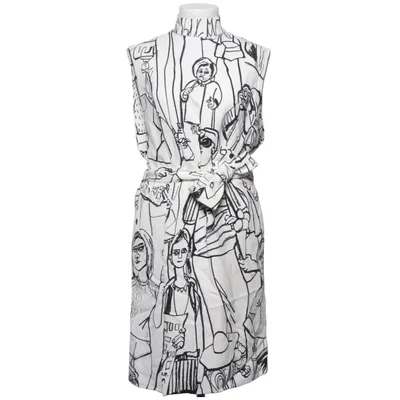 Klänning (Vit, Svart) från Emilio Pucci Elastan, Viskos