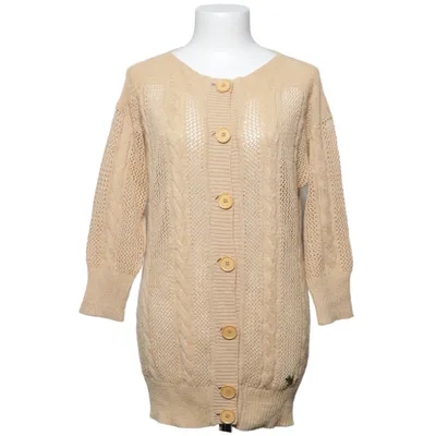 Cardigan (Beige) de Thomas Burberry Coton, Lin, Polyamide