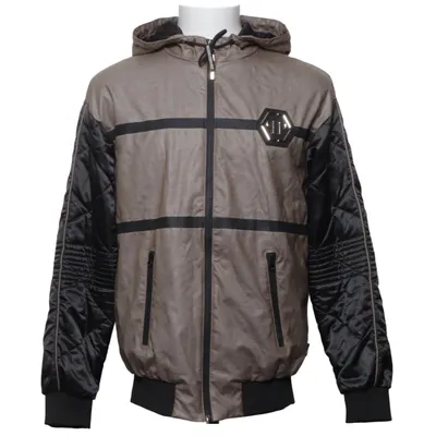 Jakke (Beige, Flerfarvet) fra Philipp Plein Homme Elastan, Polyamid, Polyester