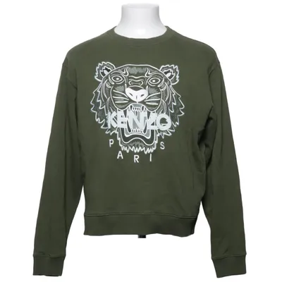 Sweatshirt (Vert) de Kenzo Coton, Élasthane