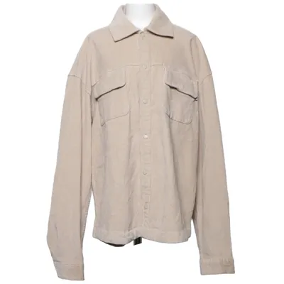 Skjortejakke (Beige) fra Tommy Hilfiger Bomuld, Elastan