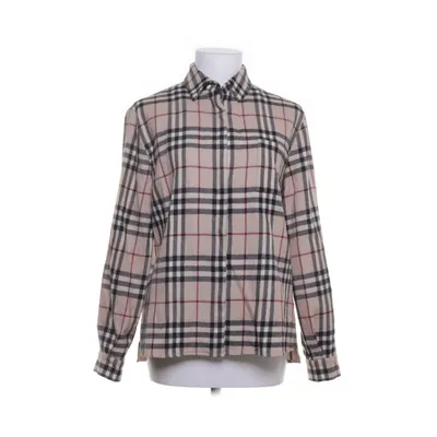 Flannel shirt (Beige, Multicolored) from Burberry Wool