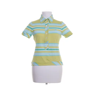 Pikétröja (Gul, Blå, Vit) från Burberry Bomull, Elastan