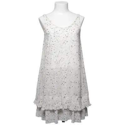 Jurk (Wit, Blauw) van See by Chloé Polyester, Viscose