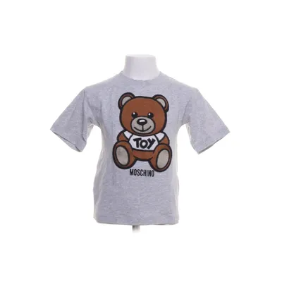 T-shirt (Gray) from Moschino Kid Acrylic, Cotton, Elastane, Polyester, Wool