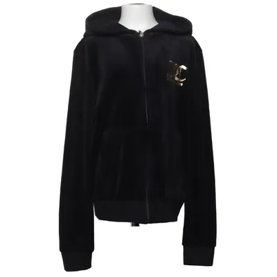 Hoodie (Black) from Juicy Couture Elastane, Polyester