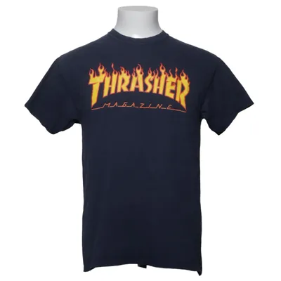 T-shirt (Bleu, Multicolore) de Thrasher Coton