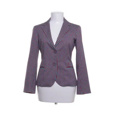 Blazer (Red, Blue) from Prada Elastane, Nylon, Silk, Wool, Viscose