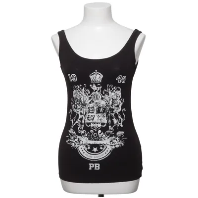 Linne (Svart) från Pierre Balmain Bomull, Elastan