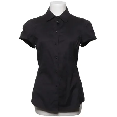 Kurzarmhemd (Schwarz) von Prada Linea Rossa Baumwolle, Elasthan, Nylon