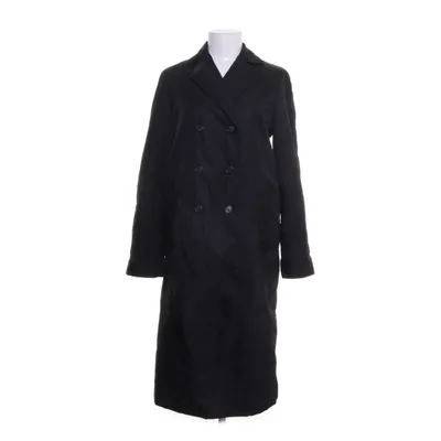 Trenchcoat (Zwart) van Prada Leer, Nylon, Polyester
