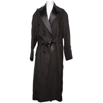 Mantel (Grau) von AMI Acetat, Baumwolle, Elasthan, Polyester, Viskose, Wolle
