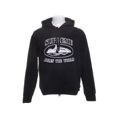 Huvtröja (Svart) från Supreme Bomull, Polyester