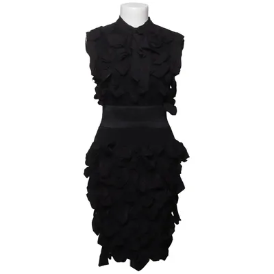 Kjole (Sort) fra Lanvin x H&M Bomuld, Elastan, Polyamid, Polyester, Viscose, Uld