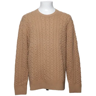 Trui (Bruin, Beige) van Burberry Kasjmier, Polyamide, Wol