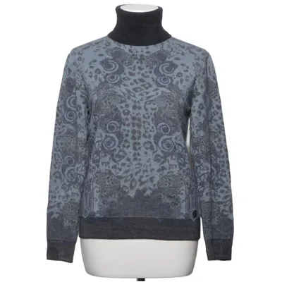 Pull-over (Gris, Bleu) de Versace Collection Laine