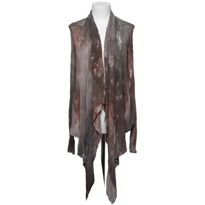 Strickjacke (Grau, Braun, Mehrfarbig) von Helmut Lang Modal