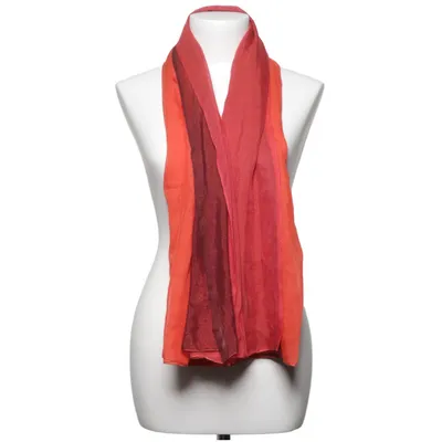 Shawl (Purple, Orange, Pink) from Hermès Cashmere, Silk