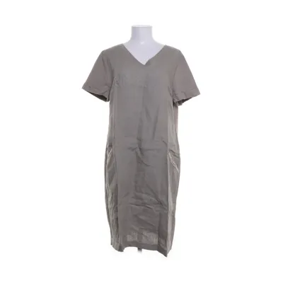 Klänning (Grön) från Oui Bomull, Linne